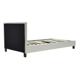 Shtrat Nevil pakoworld PU i bardhë mat 100x200