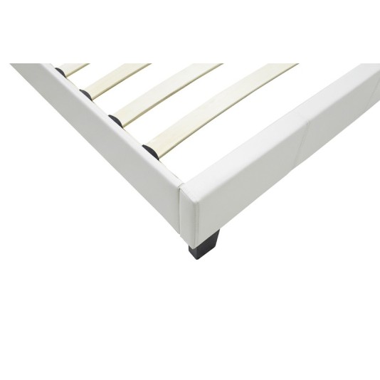 Shtrat Nevil pakoworld PU i bardhë mat 100x200
