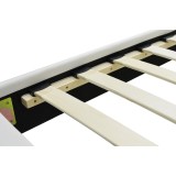 Shtrat Nevil pakoworld PU i bardhë mat 100x200