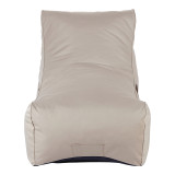 Bean bag profesional Otenda pakoworld në ngjyrë bezhë 67x110x65cm