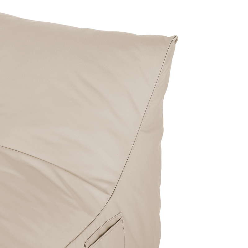 Bean bag profesional Otenda pakoworld në ngjyrë bezhë 67x110x65cm