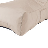 Bean bag profesional Otenda pakoworld në ngjyrë bezhë 67x110x65cm