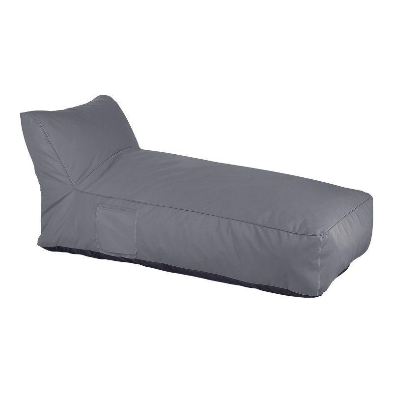 Bean bag profesional Telena pakoworld në ngjyrë antraciti 70x150x65cm