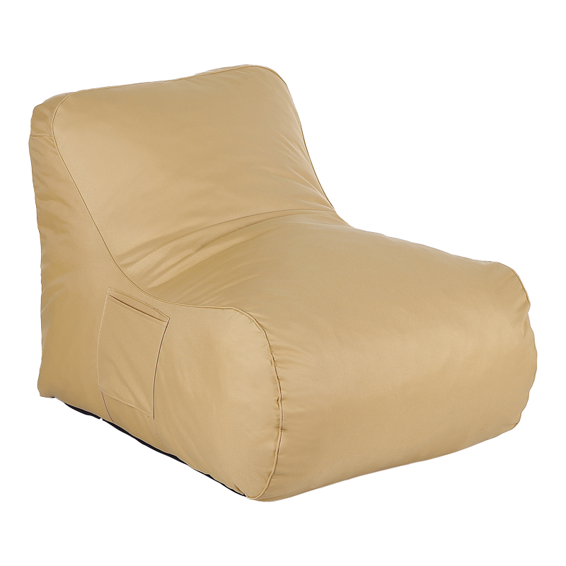 Bean bag profesional Belogan pakoworld në ngjyrë bezhë 73x94x65cm