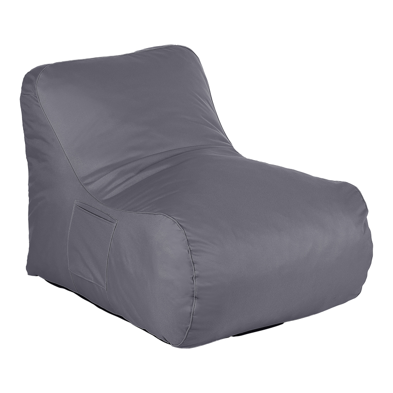 Bean bag profesional Belogan pakoworld në ngjyrë antraciti 73x94x65cm