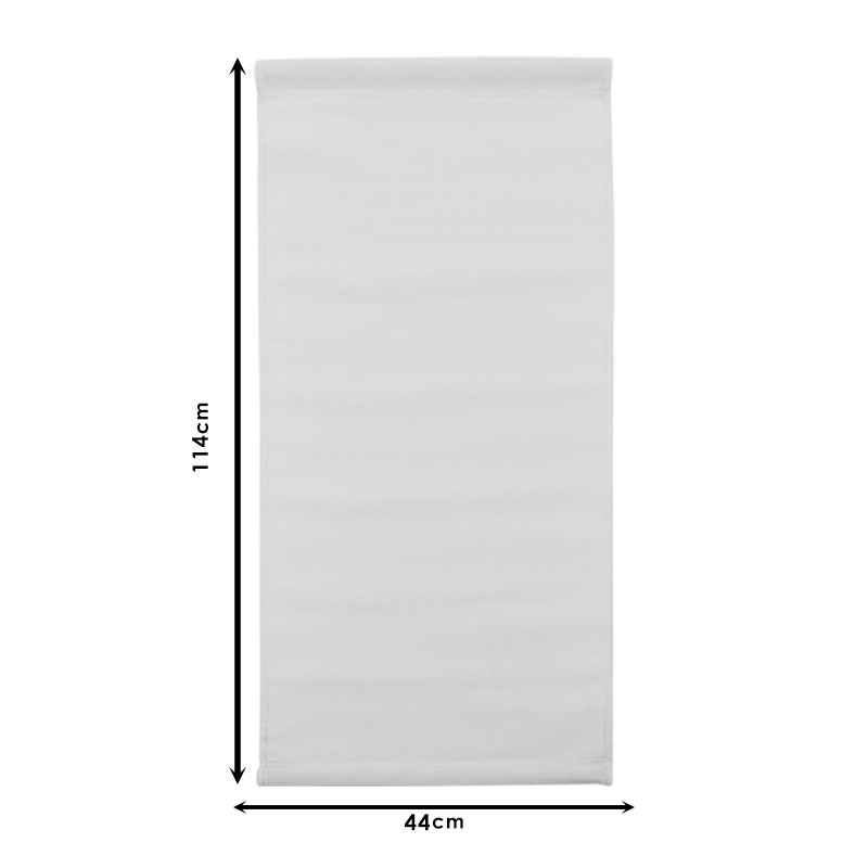 Pëlhurë shazlloni e perforuar Retto pakoworld profesionale me ngjyrë të bardhë për përdorim profesional 44x1x114cm