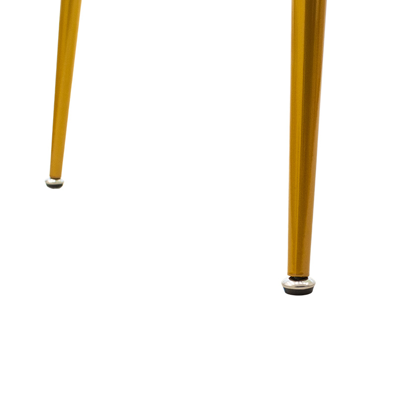 Tavolinë ngrënieje Paris pakoworld xham 8mm model mermeri-golden 120x80x75cm