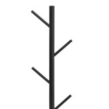 Varëse rrobash Fori pakoworld metal i zi 30x30x173cm