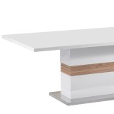 Tavolinë Zoekrin Inart e bardhë mdf 200x100x76cm