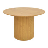 Tavolinë Karulo pakoworld mdf në nuancë SONOMA Φ120x76cm