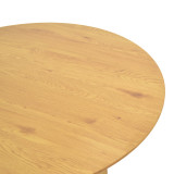 Tavolinë Karulo pakoworld mdf në nuancë SONOMA Φ120x76cm