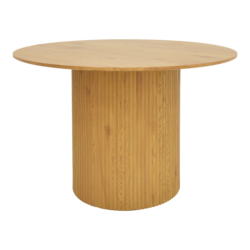 Tavolinë Karulo pakoworld mdf në nuancë SONOMA Φ120x76cm