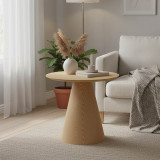 Tavolinë anësore Donda pakoworld mdf-metal SONOMA D45x46cm