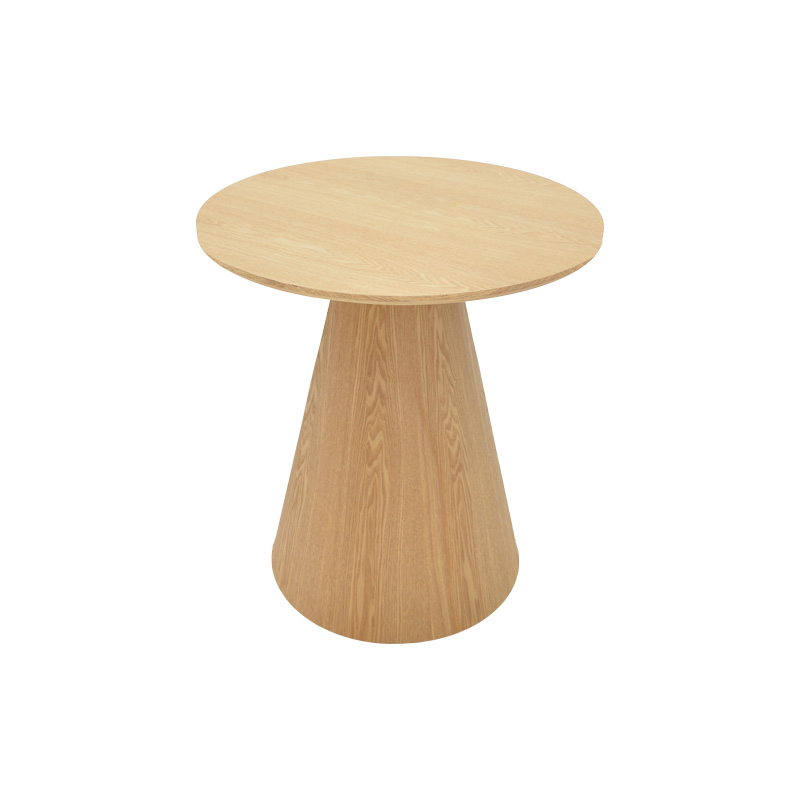 Tavolinë anësore Donda pakoworld mdf-metal SONOMA D45x46cm