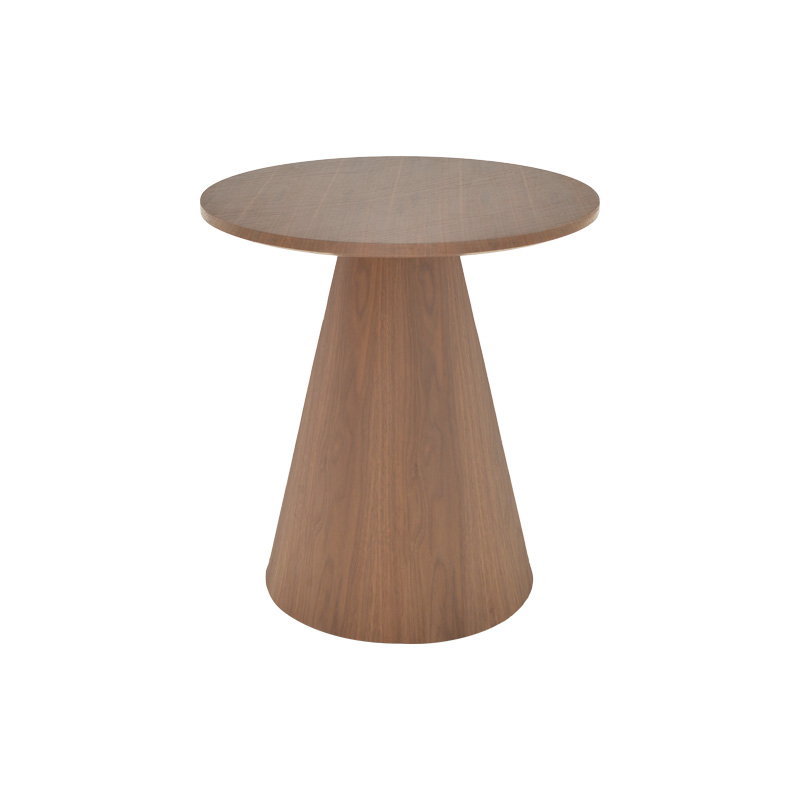 Tavolinë anësore Donda pakoworld mdf-metal arrë D45x46cm