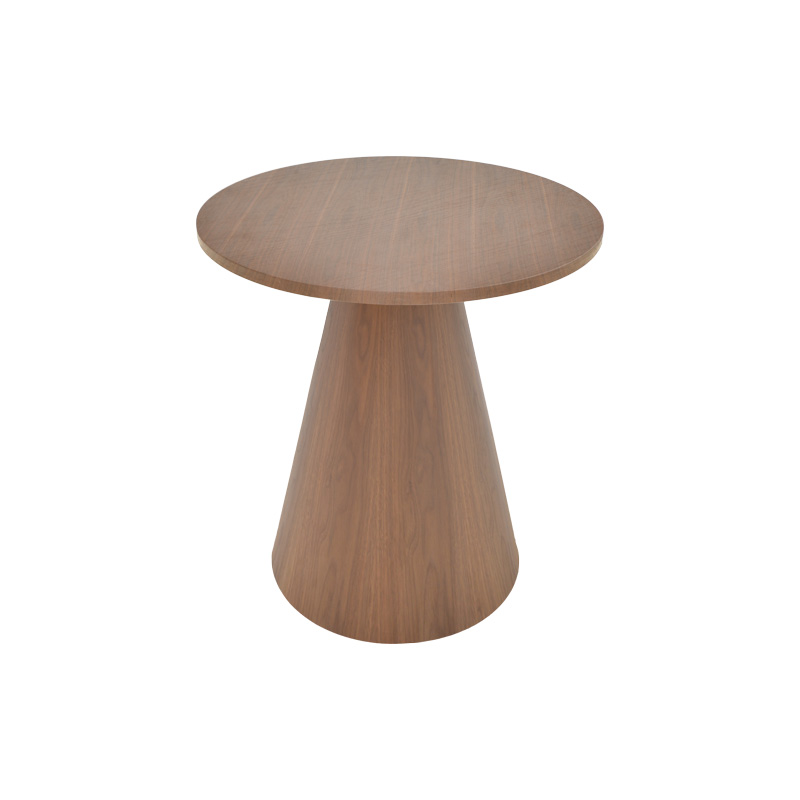 Tavolinë anësore Donda pakoworld mdf-metal arrë D45x46cm