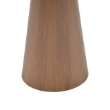 Tavolinë anësore Donda pakoworld mdf-metal arrë D45x46cm