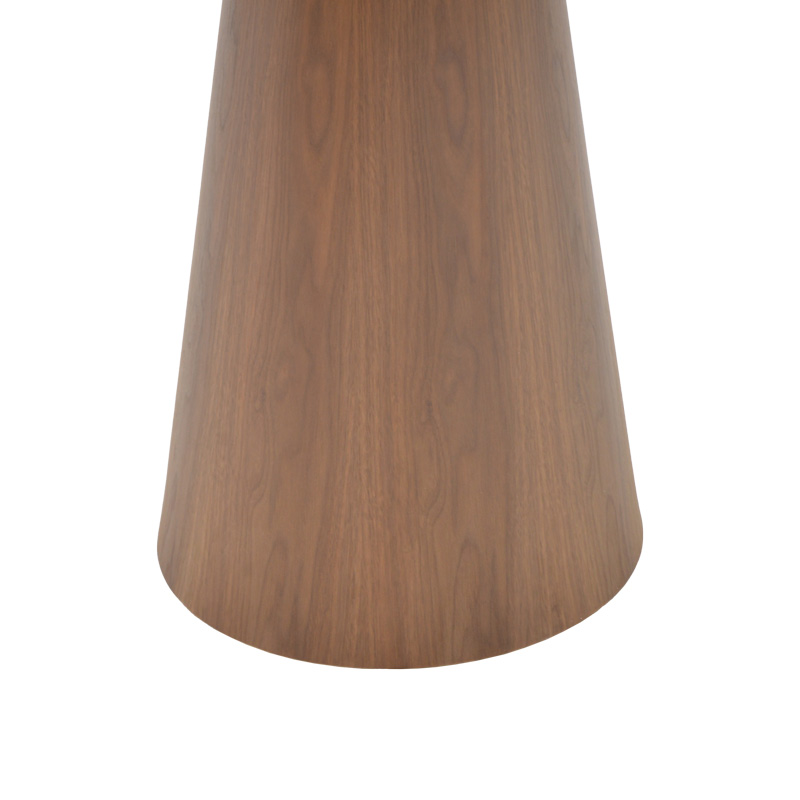 Tavolinë anësore Donda pakoworld mdf-metal arrë D45x46cm
