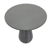 Tavolinë Donda pakoworld mdf e zezë D100x76cm