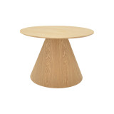 Set tavolinash kafeje Donda pakoworld mdf metal 2 copë SONOMA
