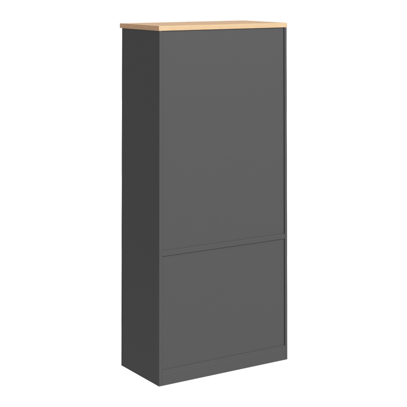 Raft librash profesional Fesialo pakoworld natyrale-antracit 80x40x180cm