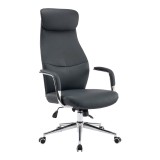 Karrige zyre menaxheri Ferka pakoworld pu e zezë 64x71x120-128cm