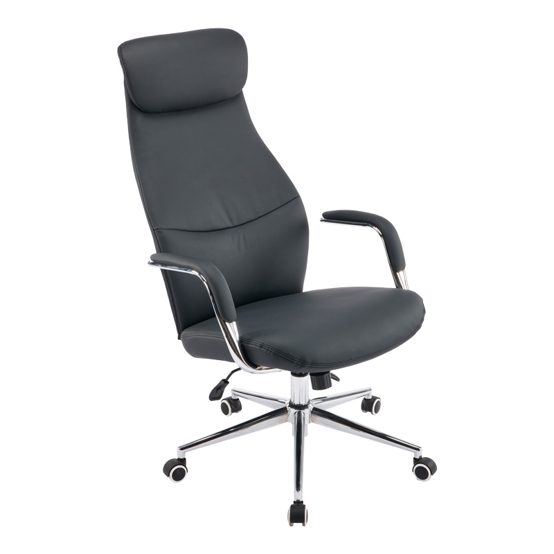 Karrige zyre menaxheri Ferka pakoworld pu e zezë 64x71x120-128cm