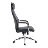 Karrige zyre menaxheri Ferka pakoworld pu e zezë 64x71x120-128cm
