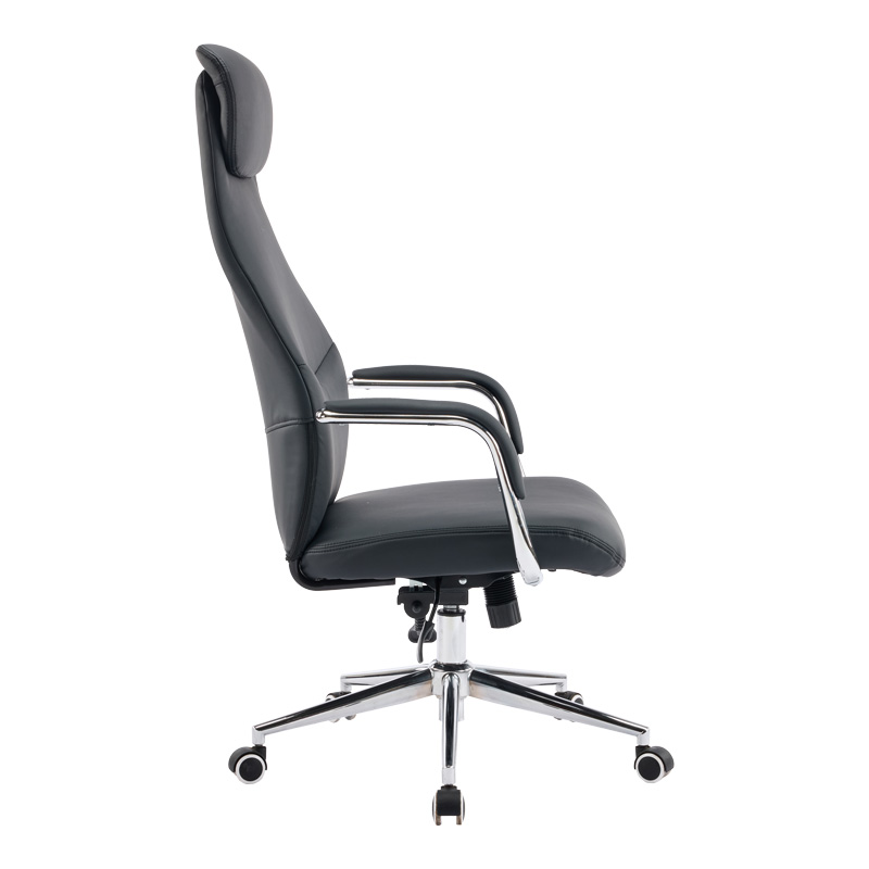 Karrige zyre menaxheri Ferka pakoworld pu e zezë 64x71x120-128cm