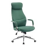 Karrige zyre menaxheri Ferka pakoworld pu jeshile 64x71x120-128cm