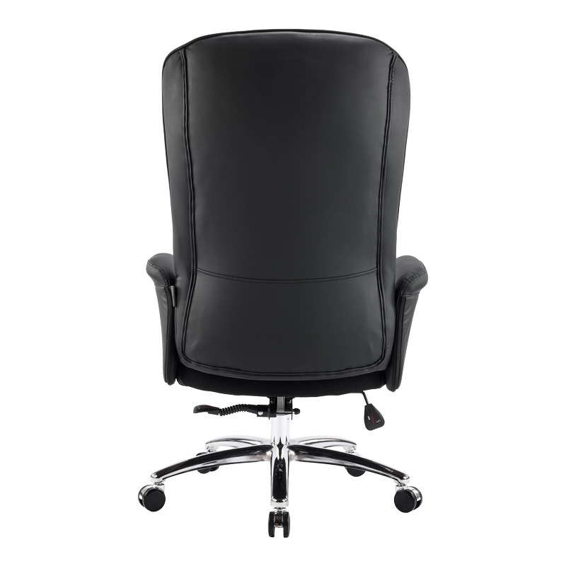 Karrige zyre menaxheri Kaline pakoworld pu e zezë 69x79x115-123cm