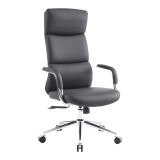 Karrige zyre menaxheri Bendona pakoworld pu e zezë 71x78x119-127cm