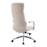 Karrige zyre menaxheri Bendona pakoworld pu bezhë 71x78x119-127cm