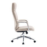Karrige zyre menaxheri Bendona pakoworld pu bezhë 71x78x119-127cm