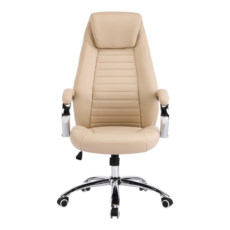Karrige menaxheri Sonar pakoworld bezhë pu 61x57x120-128cm