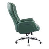 Karrige zyre menaxheri Kaline pakoworld pu jeshile 69x79x115-123cm