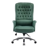 Karrige zyre menaxheri Kaline pakoworld pu jeshile 69x79x115-123cm