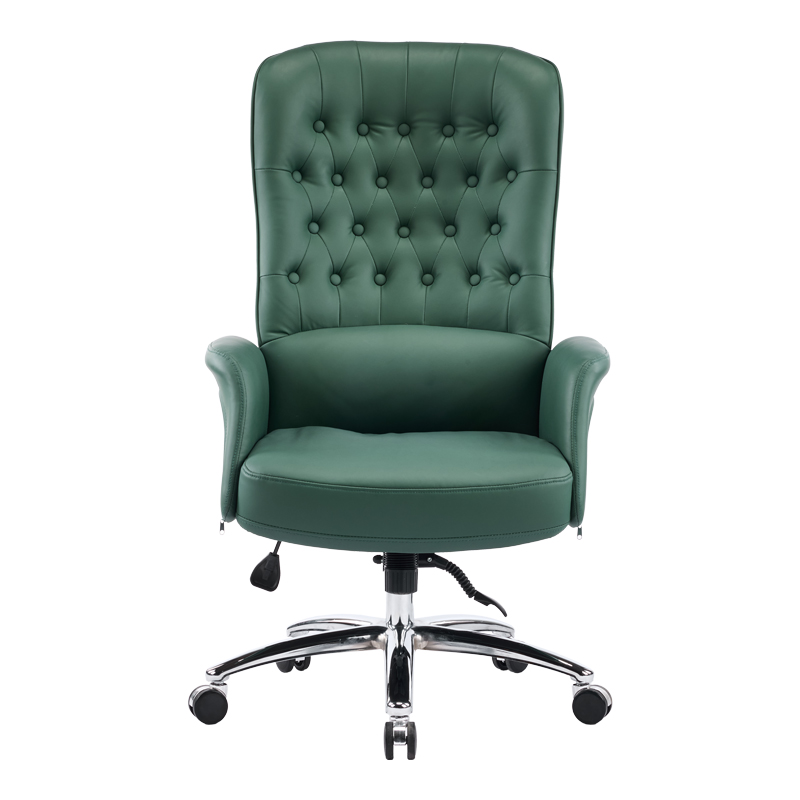 Karrige zyre menaxheri Kaline pakoworld pu jeshile 69x79x115-123cm