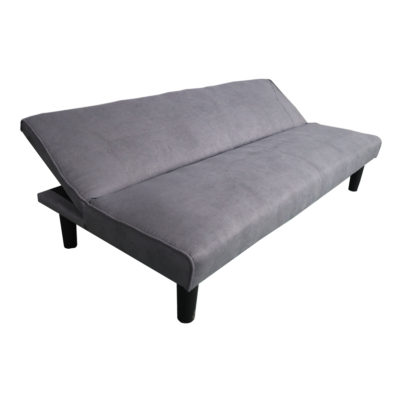Divan shtrati Kedran pakoworld 3-vendësh pëlhurë antracit 166x75.5x70cm