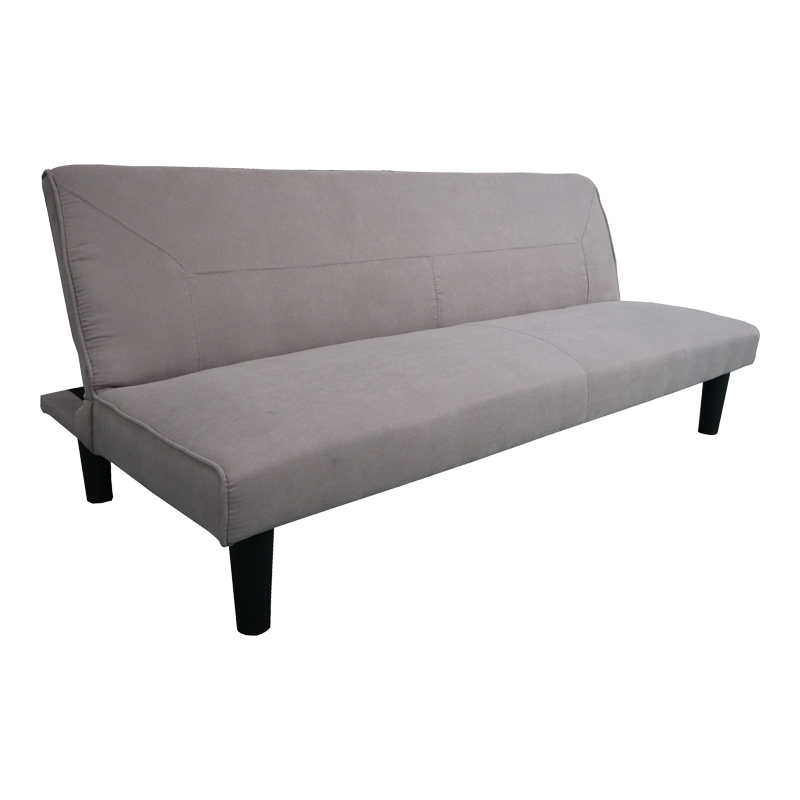 Divan krevat Kedran pakoworld 3-vendësh me pëlhurë gri 166x75.5x70cm