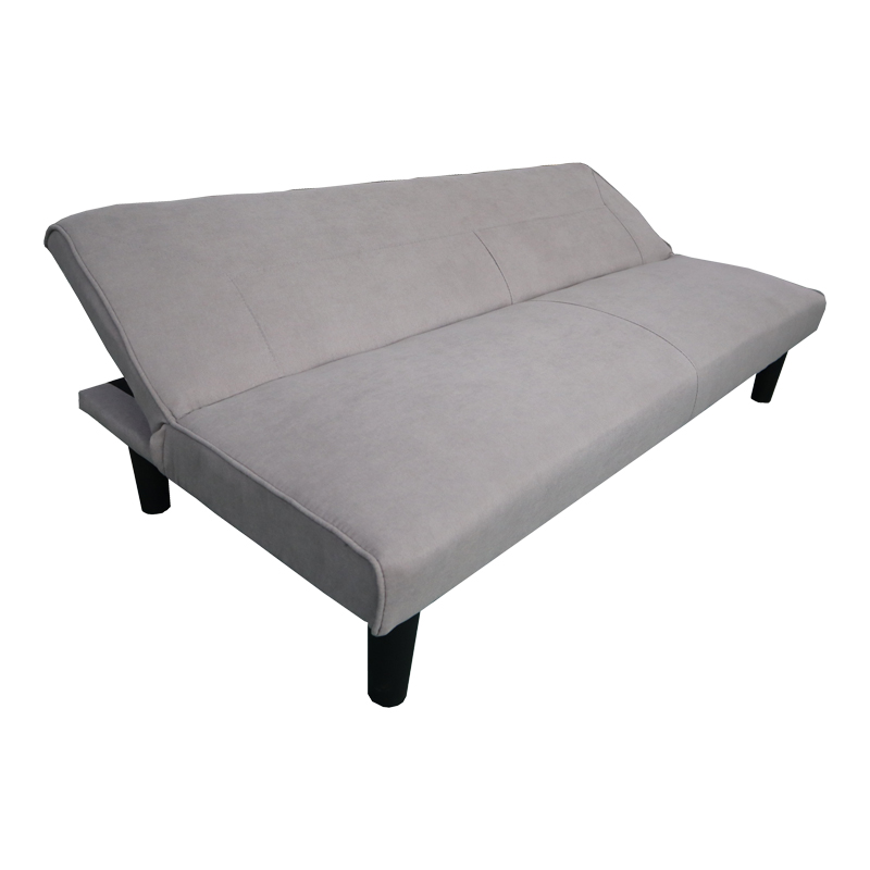 Divan krevat Kedran pakoworld 3-vendësh me pëlhurë gri 166x75.5x70cm