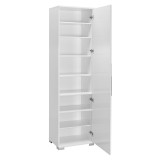 Kolonë Diamond1 pakoworld e bardhë me shkëlqim 50x35x187cm