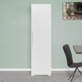 Kolonë Diamond1 pakoworld e bardhë me shkëlqim 50x35x187cm