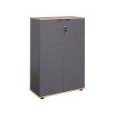 Dollap zyre Taker I pakoworld në nuancë antraciti 72x34x109cm