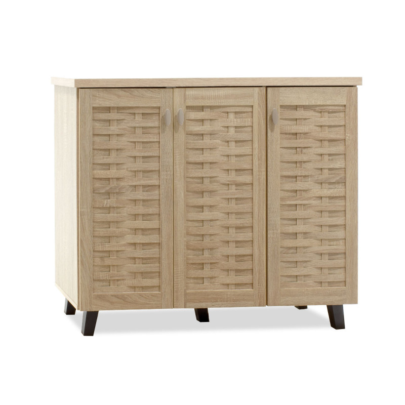 Dollap këpucësh MANTAM pakoworld 16 palë SONOMA 115.5x40x92cm