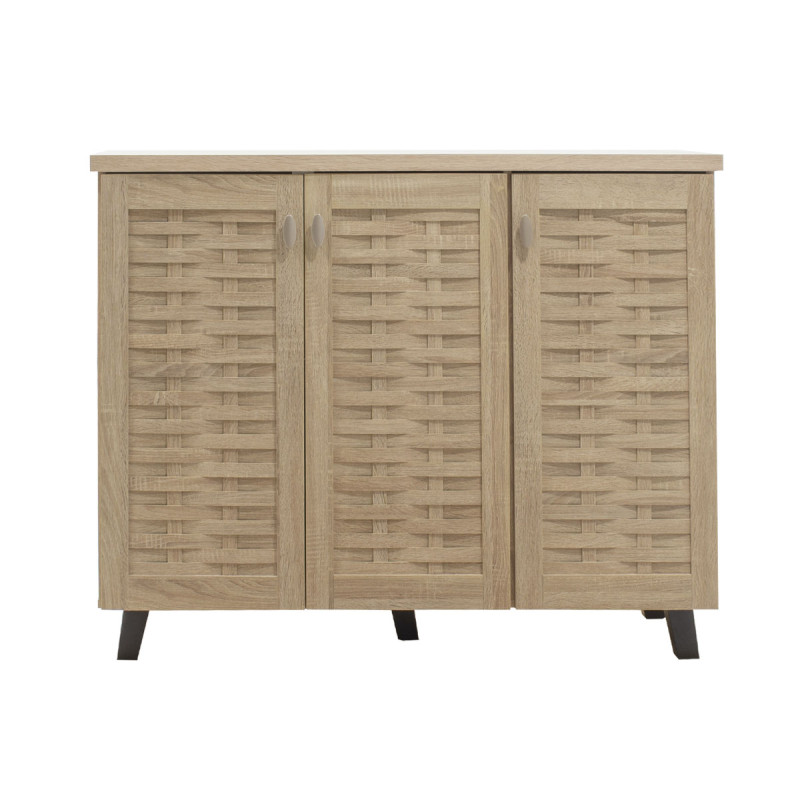 Dollap këpucësh MANTAM pakoworld 16 palë SONOMA 115.5x40x92cm