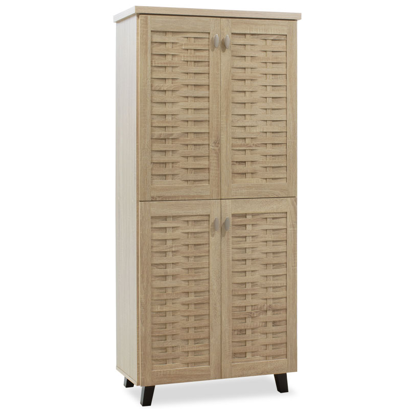 Dollap këpucësh MANTAM pakoworld 24 palë SONOMA 78x40x170.5cm