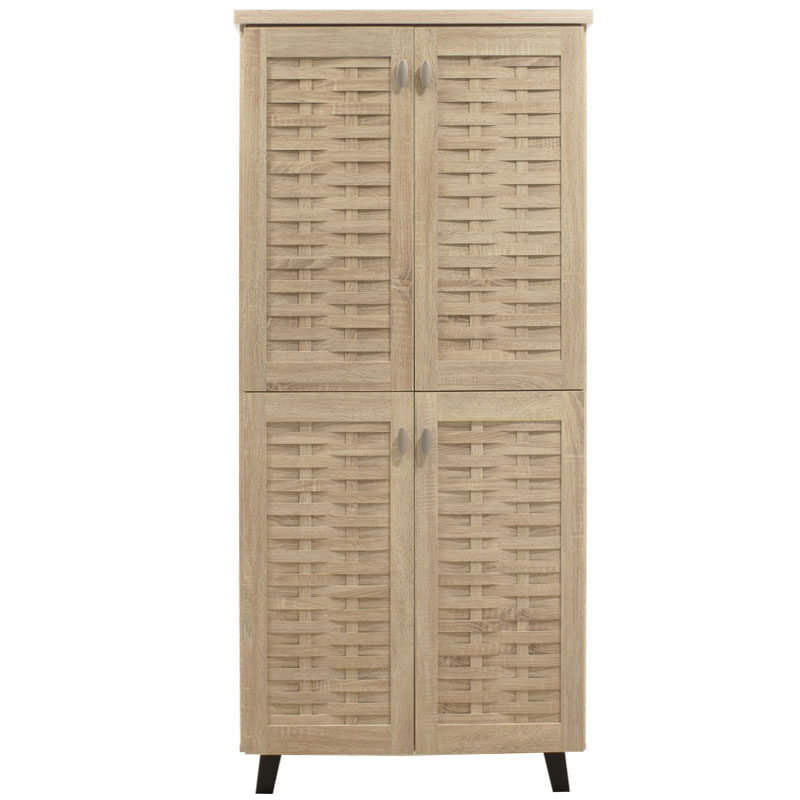 Dollap këpucësh MANTAM pakoworld 24 palë SONOMA 78x40x170.5cm