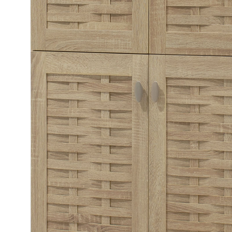 Dollap këpucësh MANTAM pakoworld 24 palë SONOMA 78x40x170.5cm