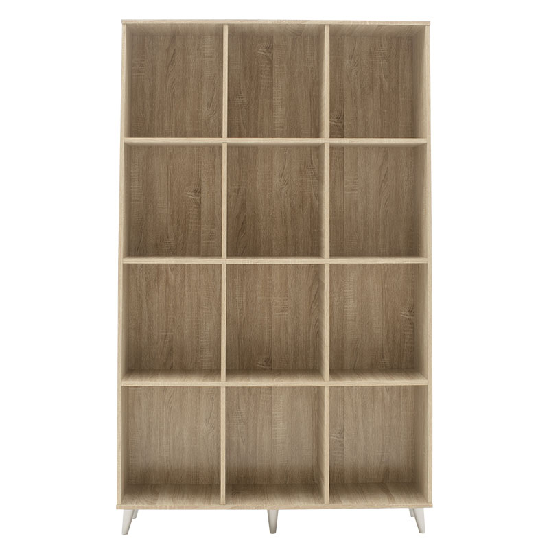 Bibliotekë FIRENZE pakoworld në ngjyrë sonoma 107x28,6x178cm